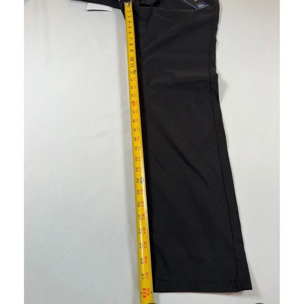 Kenneth Cole New York Mens Mobility Trouser Slim Fit Tech Pant Black 36x32 NWT